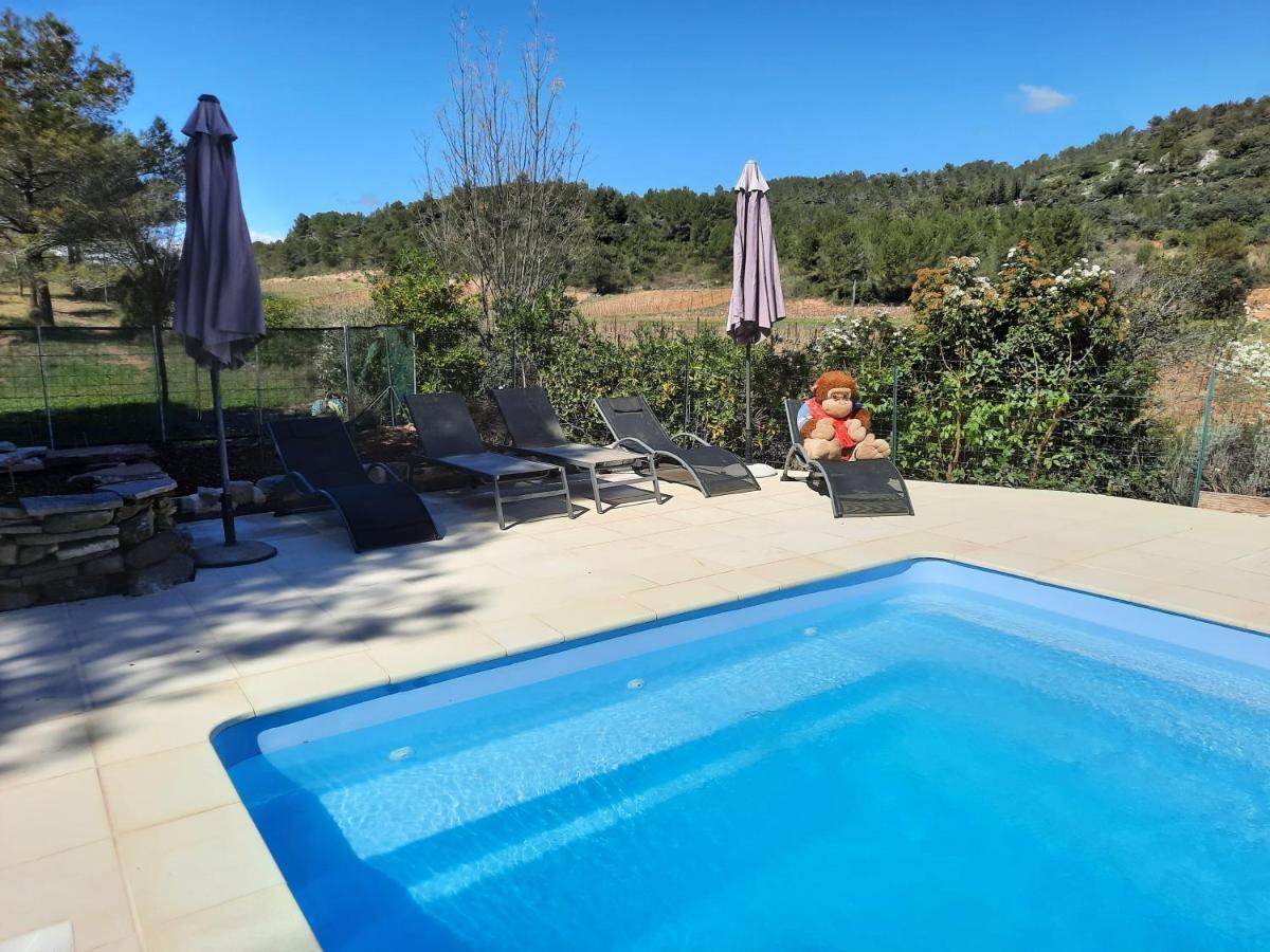 Gite Charlrose At La Platriere Cazedarnes 外观 照片